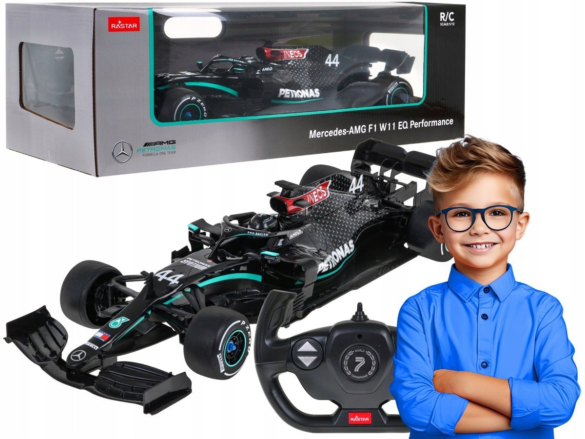 Rastar1:12 Zdalnie Sterowany Pojazd Mercedes Amg F1 W11 Eq