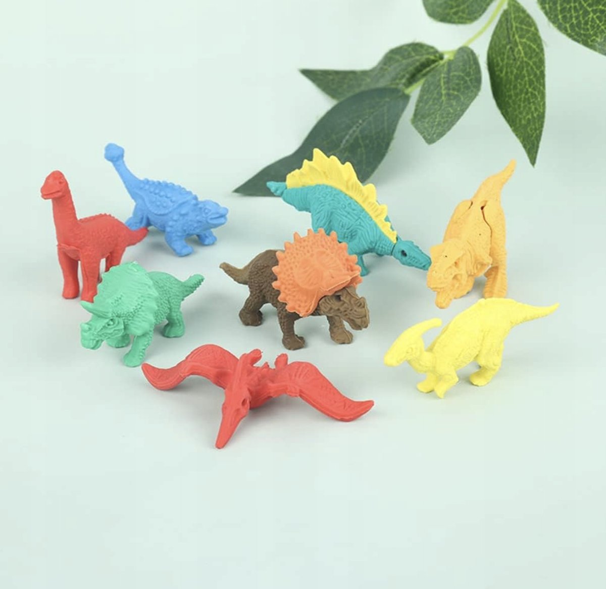 Iwako Safari Tier-Radiergummis Set | 7 Stück Puzzle-Radierer | Offizielle Japanische Sammler-Qualität