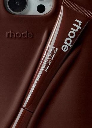 RHODE lip case espresso Etui do Apple iPhone 14-15pro MAX