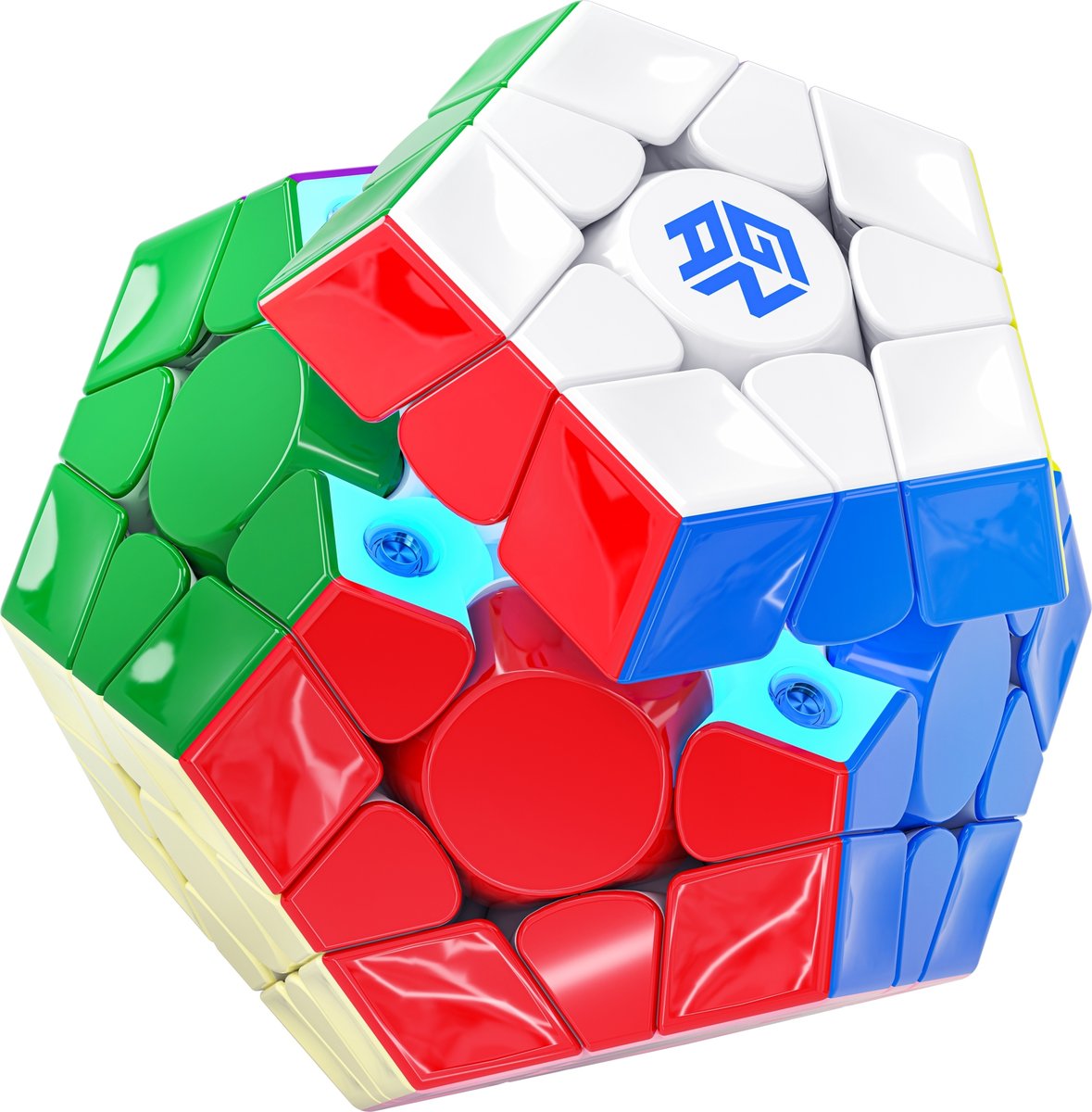 Oryginalna Kostka Gan Megaminx V2 Maglev Uv Czarna - GAN