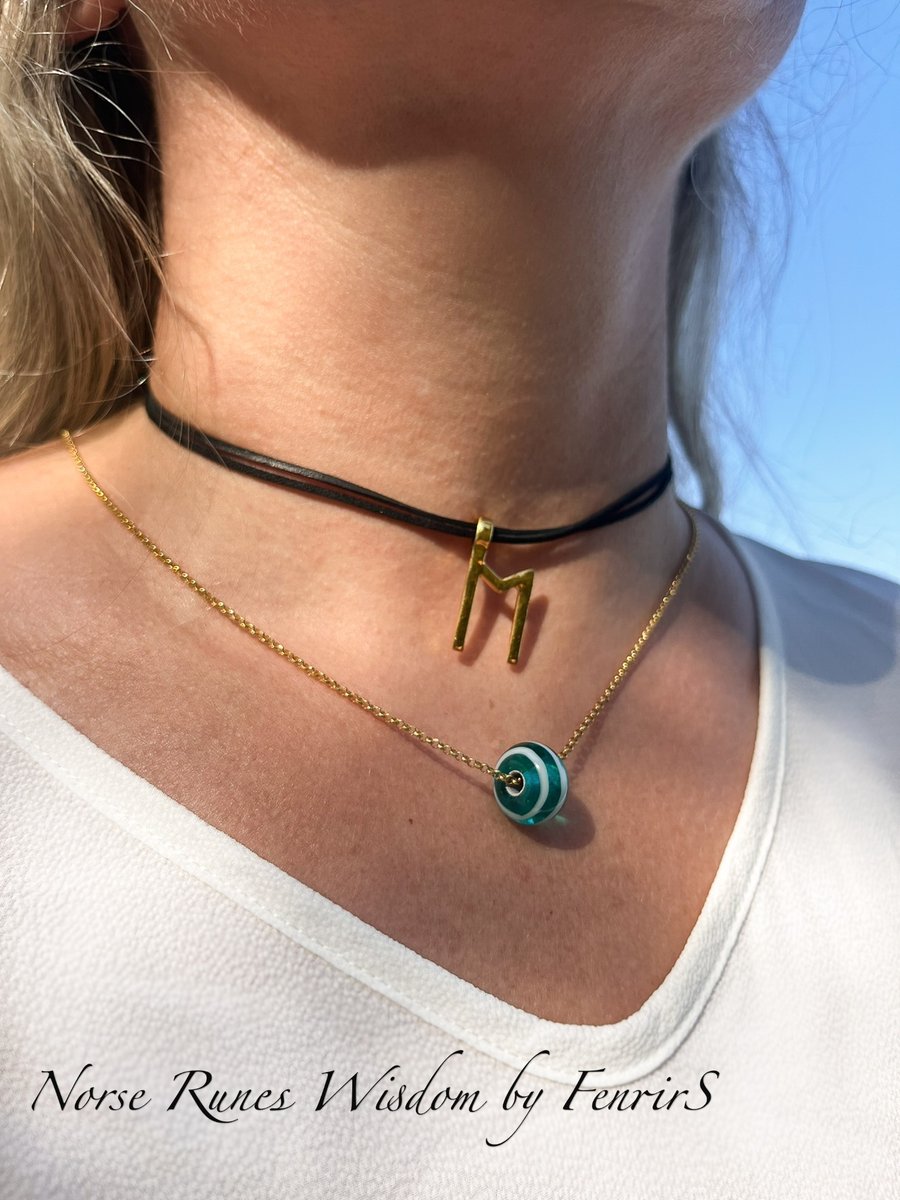 DAGAZ Rune Pendant Zawieszka z runą DAGAZ / DAEG / DAGR