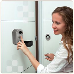 ✳️Q′sBページ✳️ 4CONVY sejf klucze zewnętrzny nie do zablokowania kasetka