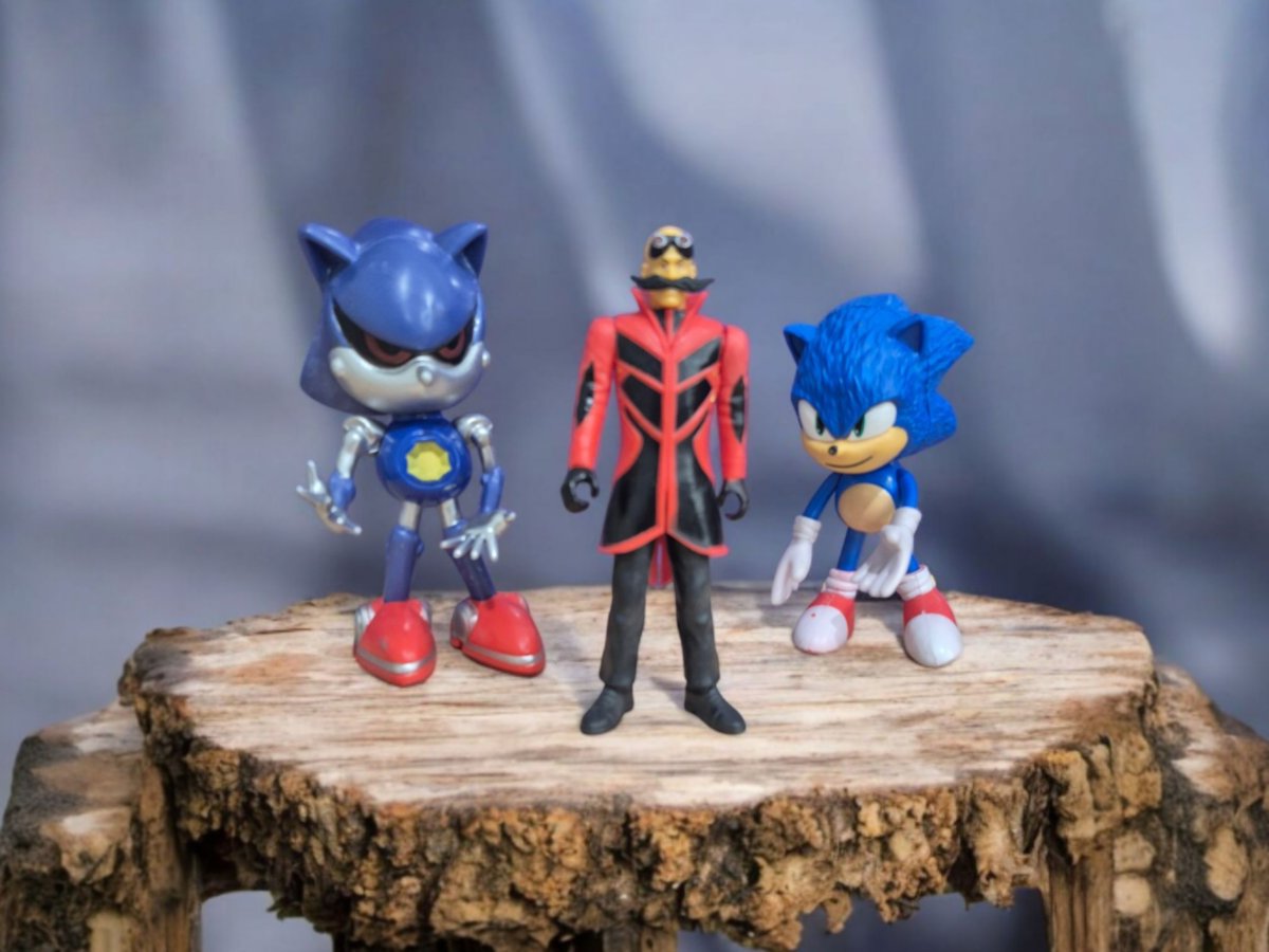 ⭐︎SONIC THE HEDGEHOG⭐︎3個セット SONIC フィギア Zestaw figurek 3 szt the hedgehog sonic kosmita bohater