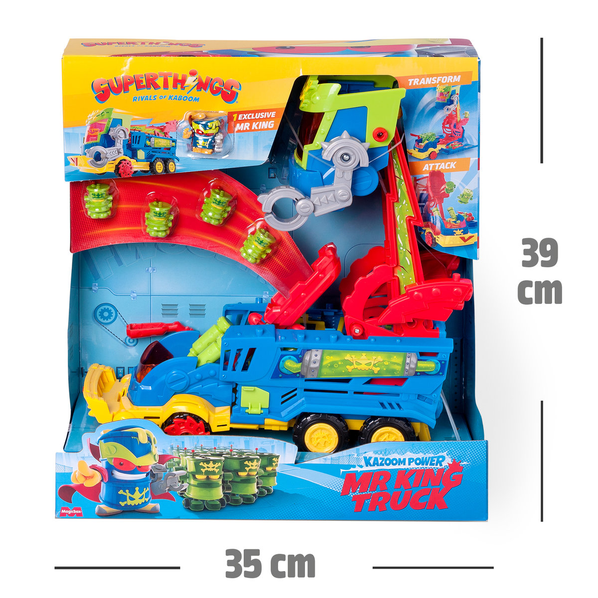 ポスター Mr.KING Super Things Zings Mr.King Truck Wielka Ciężarówka Mr.Kinga