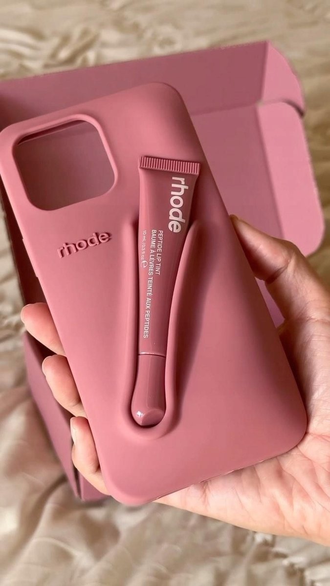 Etui RHODE lip case Salty Tan do Apple iPhone 13/14/15 HIT