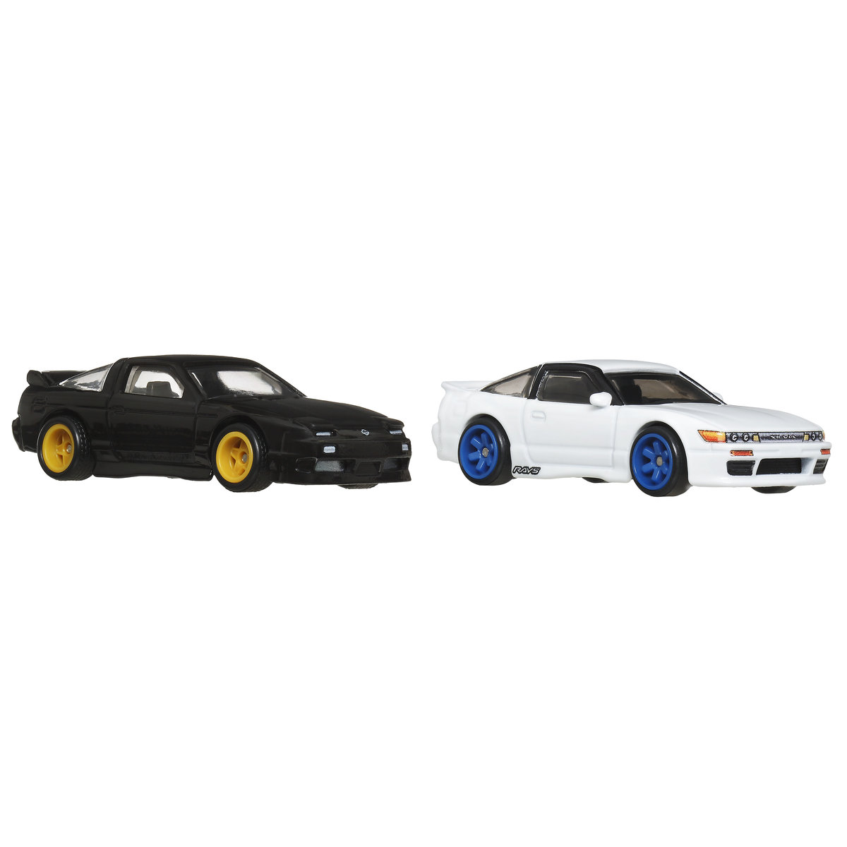 Hot Wheels Premium, Auta 2-pak Nissan Sileighty + 96 Nissan 180SX