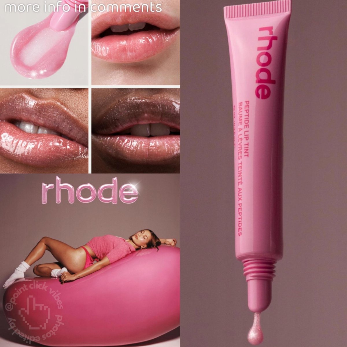 Rhode Peptide Lip Jelly bean 10 ml błyszczyk regenerujący