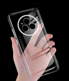 Transparente Handyhülle Mit Kette Für Realme 14 Pro Plus 5G – Silikon, 150 Cm Gurt, Schwarz, TPU