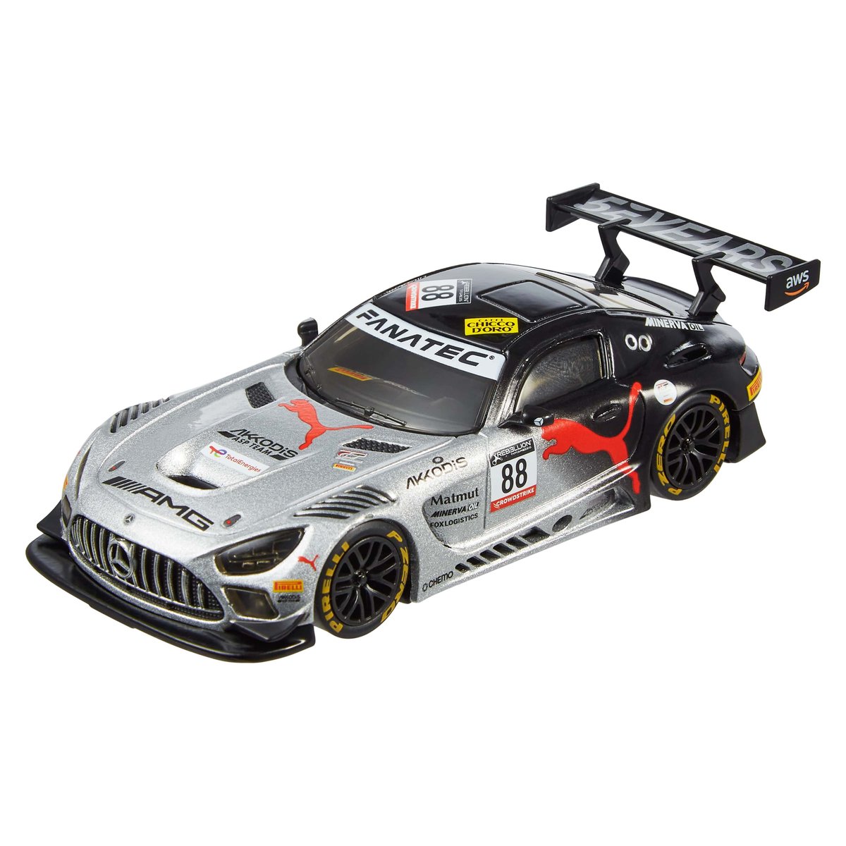 Hot Wheels オープントラック open track AMG GT3 Hot Wheels Premium Samochód Kolekcjonerski Mercedes AMG GT3