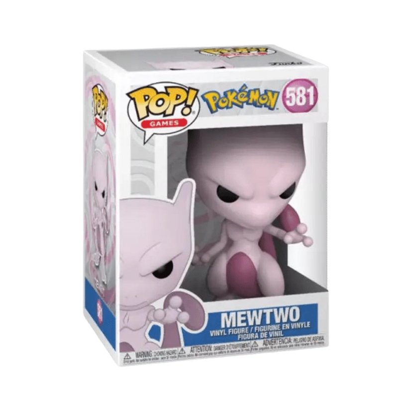 Funko POP!,figurka kolekcjonerska,Pokemon,Mewtwo, 581