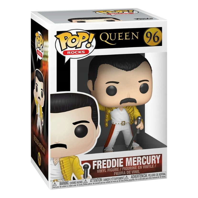 FUNKO POP ファンコ Queen Funko POP! Rocks, figurka kolekcjonerska, Queen, Freddie