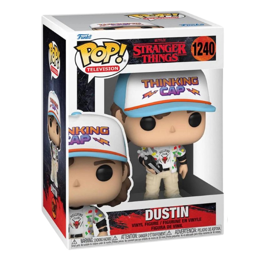 FUNKO POP ストレンジャー シングス DUSTIN Figurka Stranger Things - Dustin (Funko POP! Television 1463