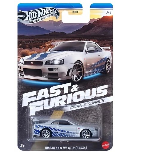 HotWheels 95 Mitsubishi Eclipse ワイスピ Hot Wheels 1995 Mitsubishi Eclipse Fast & Furious Brian