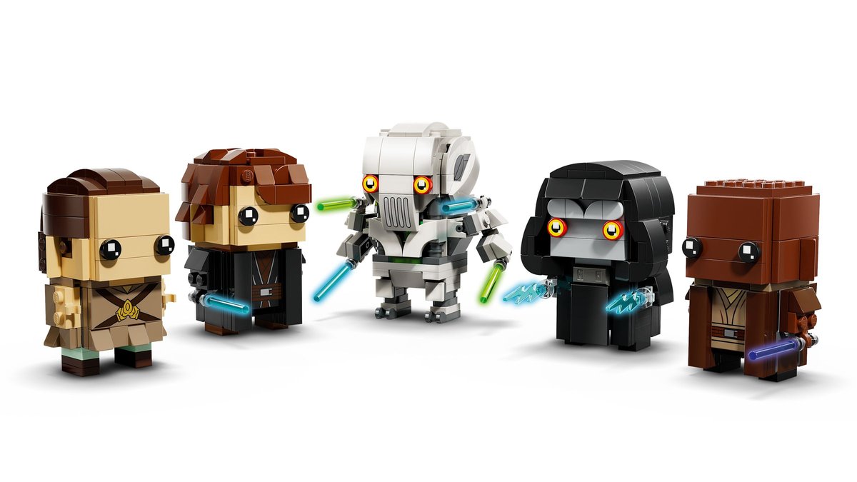 LEGO, BrickHeadz 40796, Zemsta Sithów™ - bohaterowie i