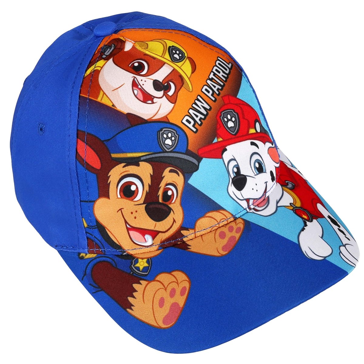 Paw Patrol Cappello Regolabile Per Bambini – Berretto Estivo Con Marshall Rubble E Zuma, Colore Blu, Regalo Per Ragazzo - 2