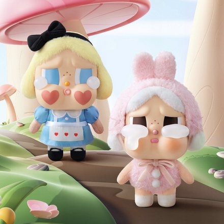 POP MART CRYBABY Crying Again Maskotki Vinyl Face Blind Box