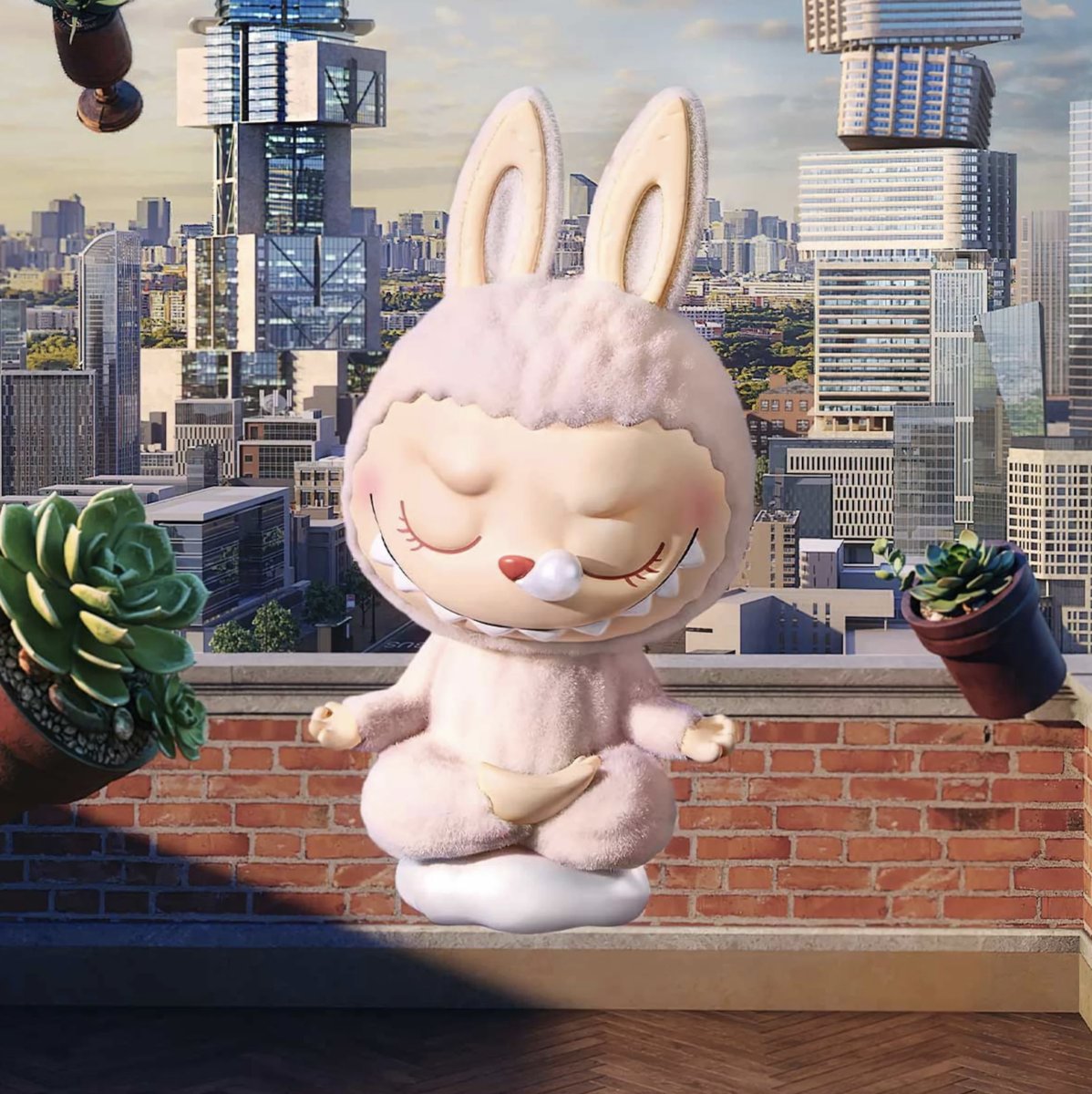 Labubu The Monsters LAZY YOGA Seria Figurek (BLINDBOX) - Pop