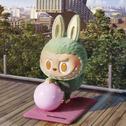その他 POPMART THE MONSTERS Lazy Yoga Labubu THE MONSTERS Lazy Yoga Series Figures - POP MART (Japan)