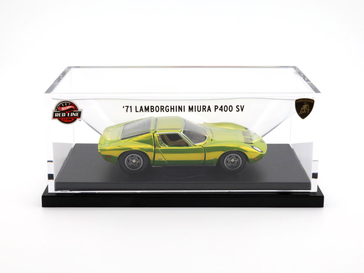 HOT WHEELS RLC Red Line Club '71 Lamborghini Miura P400 SV - Hot