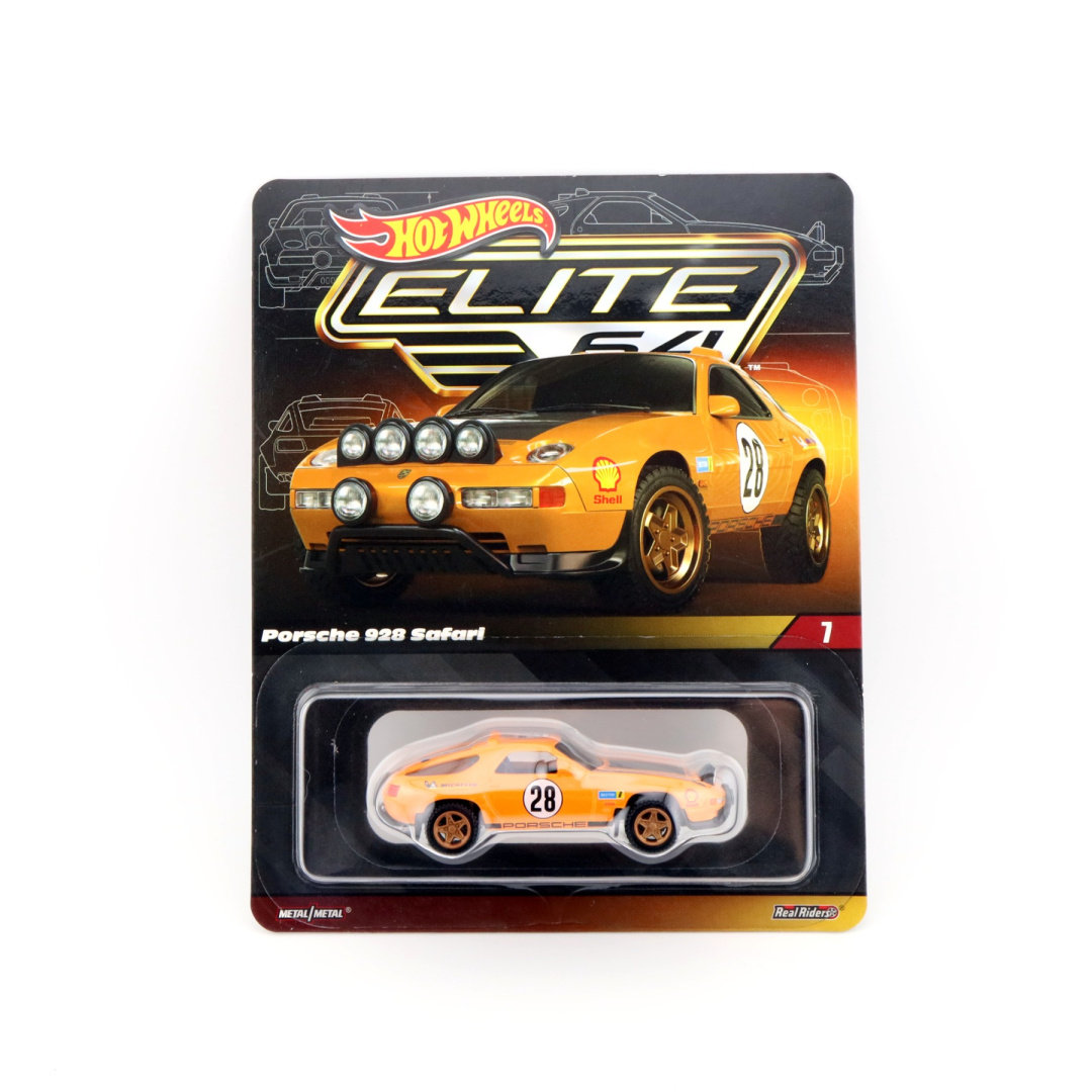Porsche 928 Safari Hot Wheels Elite 64 Series LBWK, Neuve Sous Blister