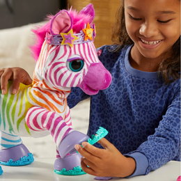 Fur Real My Rainbow Zebra Zenya Moja Tęczowa Zebra Interaktywna
