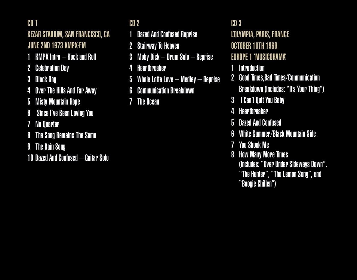 LED ZEPPELIN 1969 15CD BOX 未開封品 WLR-2193 LED ZEPPELIN