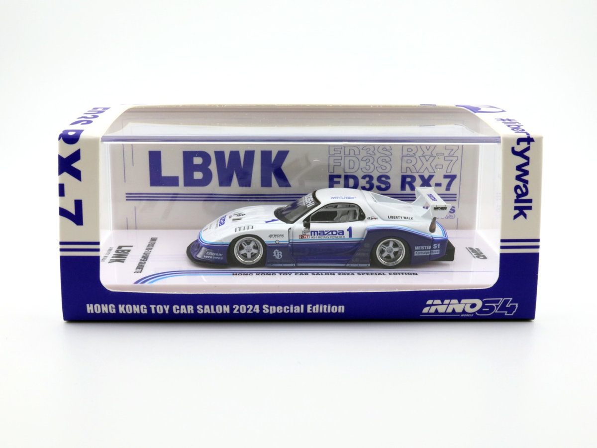 ミニカー INNO64 1/64 LB RX-7 INNO64 1/64 MAZDA RX7 (FD3S) LB-SUPER SILHOUETTE Hong Kong