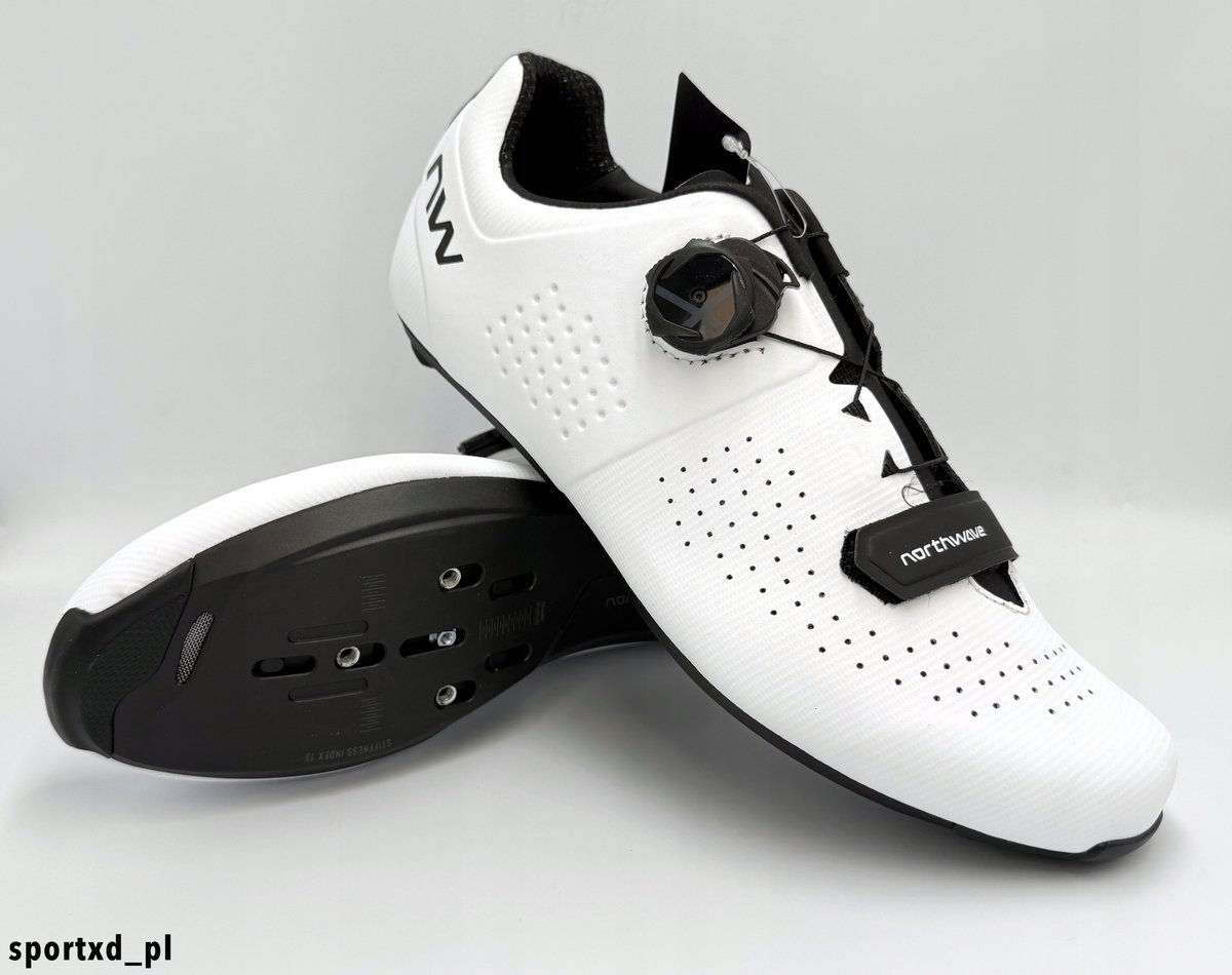 NORTH WAVE STORM CARBON ブラック/ホワイト 39 BUTY ROWEROWE NORTHWAVE Storm Carbon - White / Black [Rozmiar