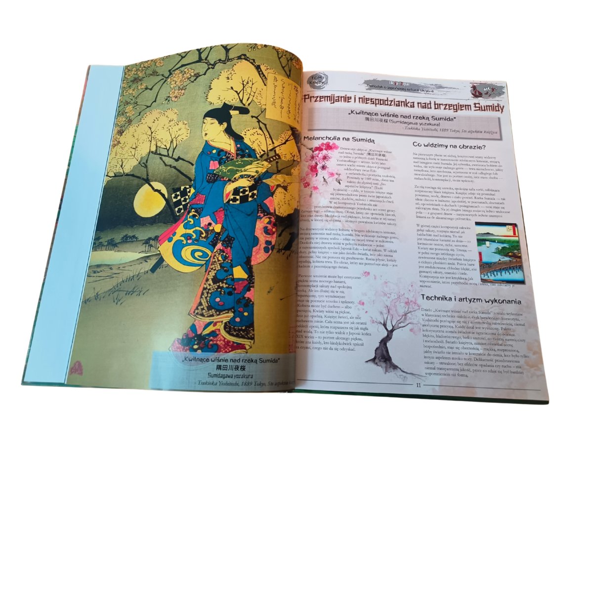 Album refleksji o japońskiej sztuce ukiyo-e. Księżyc