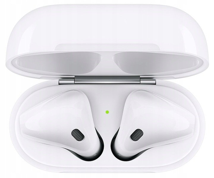 Apple Słuchawki AirPods 2 biały (MV7N2ZM/A) - Apple | Sklep EMPIK.COM