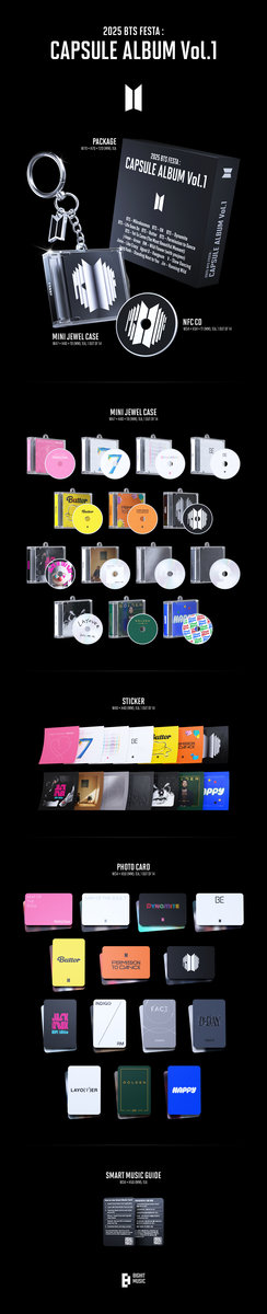 2025 Bts Festa : Capsule Album Vol.1 - BTS | Muzyka Sklep