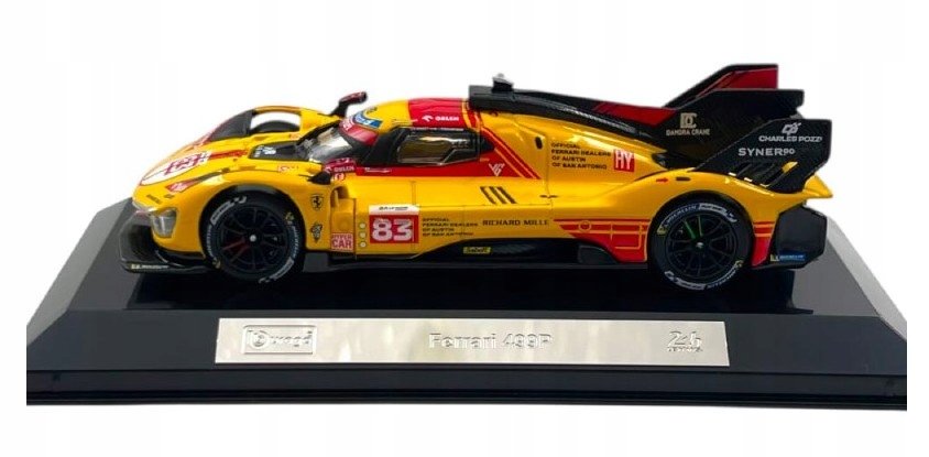 Ferrari LeMansアイテム Ferrari 499P #83 KUBICA LMH FIA 24h Le Mans 2024 1:43