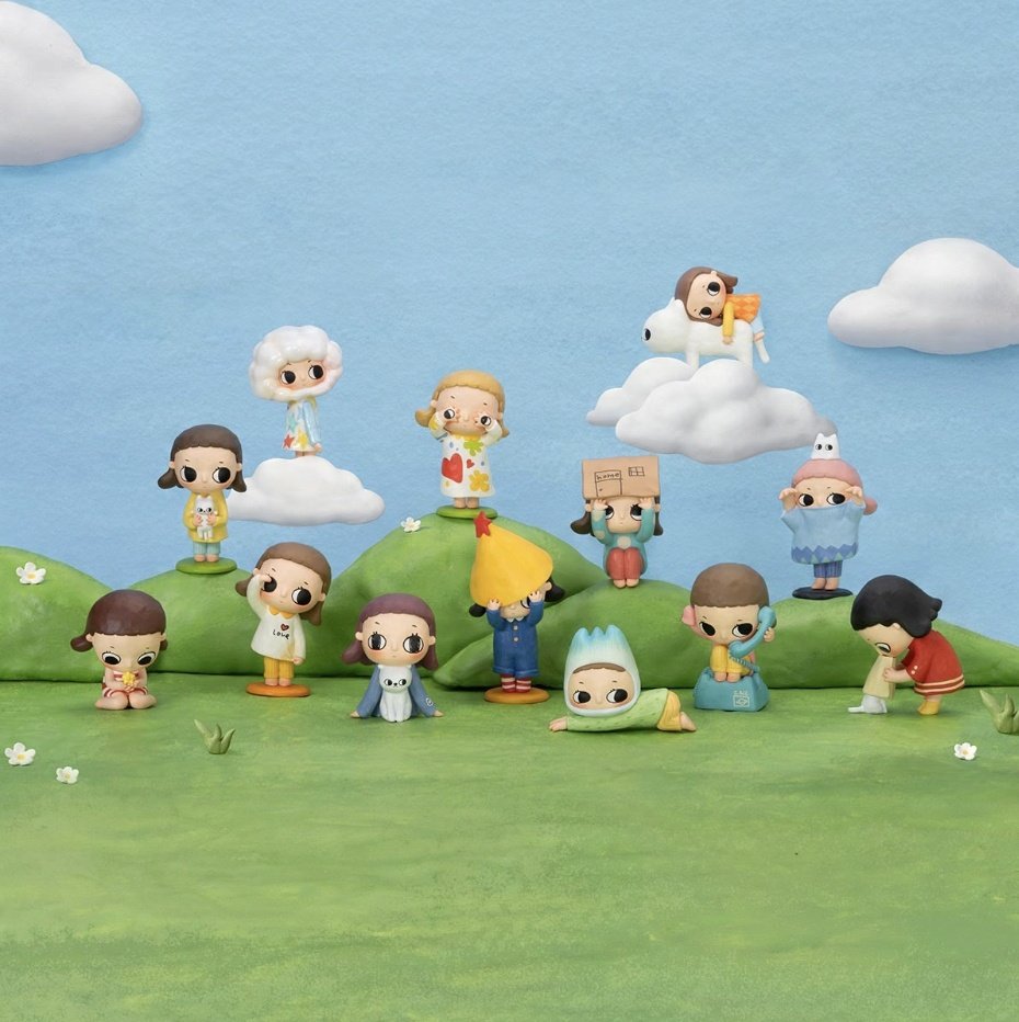 POPMART Nyota's Fluffy Life 11個未開封セット Original Pop Mart Nyota's Fluffy Life Series Figures popmart