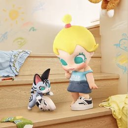 Original POP MART Baby Molly & Baby Tabby Series popmart