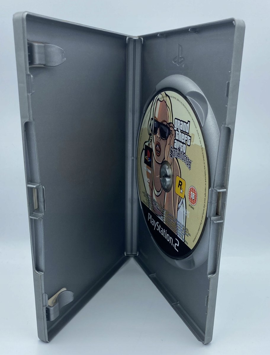 PS2 - Grand Theft Auto San Andreas GTA - Leia a descrição - Escorrega o Preço
