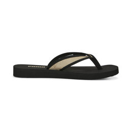 ヒスミニ Japonki damskie Puma SANDY FLIP SPACE METALLICS czarne