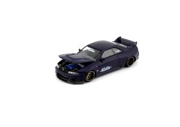 MINI GT Kaido House 163 Nissan Skyline GT-R R33 Active Carbon R V2
