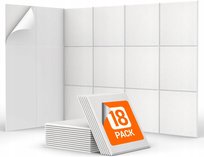 18 Sztuk Panele Wygłuszające Akustyczne Dźwiękochłonne Do Studia Biura Domu Inny producent