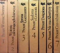 1974 proust w poszukiwaniu straconego czasu Tom 1 do 7 Proust Marcel