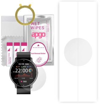 1x Folia hydrożelowa do Colmi ZL02 - apgo Smartwatch Hydrogel Protection Ochrona na ekran smartwatcha - apgo