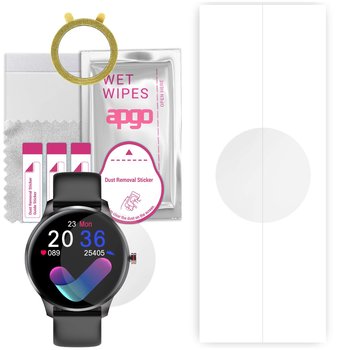 1x Folia hydrożelowa do Garett Women Paula - apgo Smartwatch Hydrogel Protection Ochrona na ekran smartwatcha - apgo