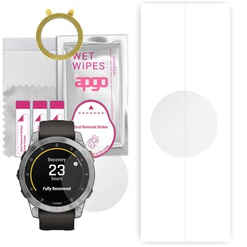 1x Folia hydrożelowa do Garmin epix 2 - apgo Smartwatch Hydrogel Protection Ochrona na ekran smartwatcha - apgo