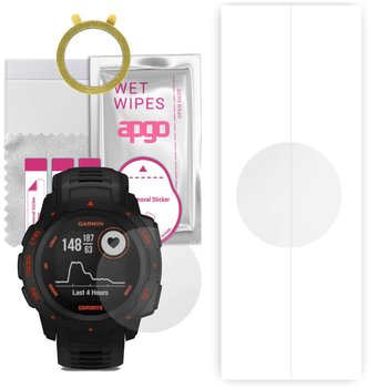 1x Folia hydrożelowa do Garmin instinct esport edition - apgo Smartwatch Hydrogel Protection Ochrona na ekran smartwatcha - apgo