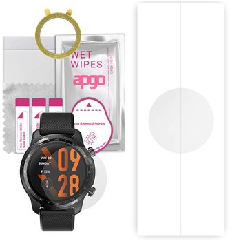 1x Folia hydrożelowa do Mobvoi TicWatch Pro 3 Ultra - apgo Smartwatch Hydrogel Protection Ochrona na ekran smartwatcha - apgo
