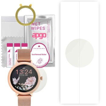 1x Folia hydrożelowa MATOWA do Garett Women Emma - apgo Smartwatch Hydrogel MATTE Protection Ochrona na ekran smartwatcha - apgo