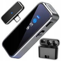 1X MIKROFON DO IPHONE 5 6 7 8 9 10 11 12 13 14 BEZPRZEWODOWY + POWERBANK