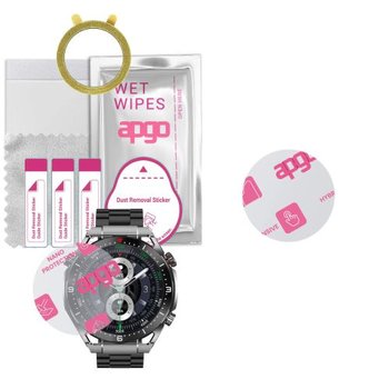 1x szkło Hybrydowe do Maxcom Ecowatch1, zamiennik hartowanego, flexible - apgo