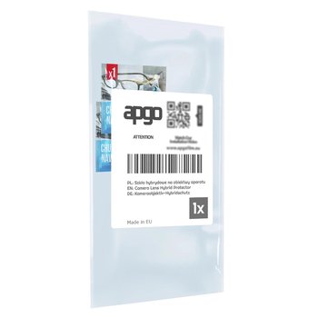 1x Szkło hybrydowe na aparat obiektyw kamerę 9H do Lenovo Tab M10 Plus 3RD Gen - apgo hybrid Camera Lens Protector - apgo