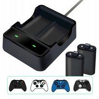 2 BATERIA ZESTAW AKUMULATOR BATERIA DO PADA XBOX SERIES + KABEL + ŁADOWARKA Inny producent