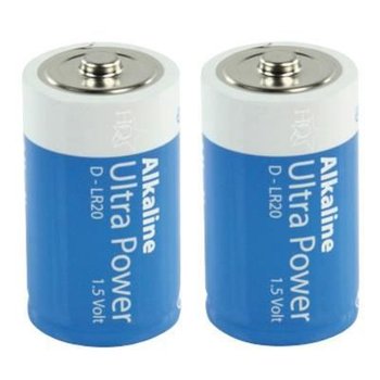 2 baterie elektryczne 1,5 V alkaliczne lr20 d r20 lr20 al - Nedis